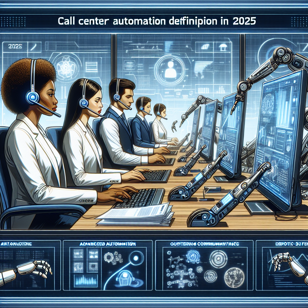 Call center automation definition