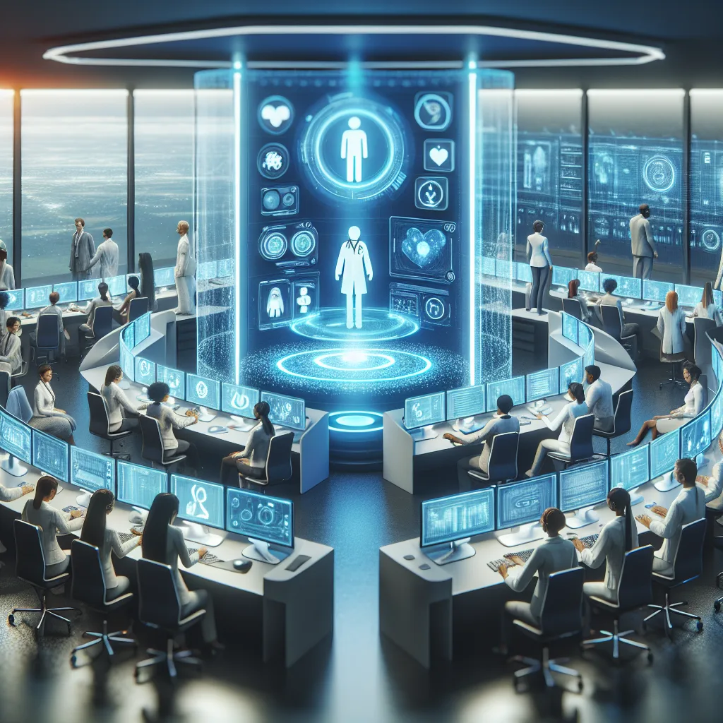 Call center for doctors office