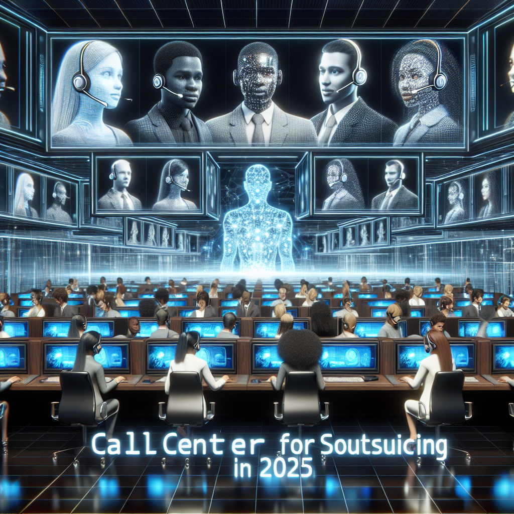 Call center for outsourcing