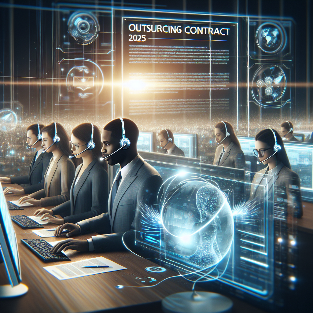 Call center outsourcing contract in 2025