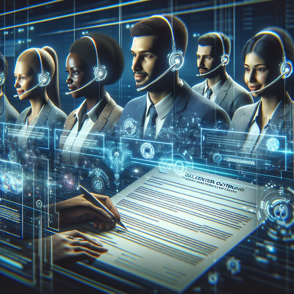 Call center outsourcing contract sample