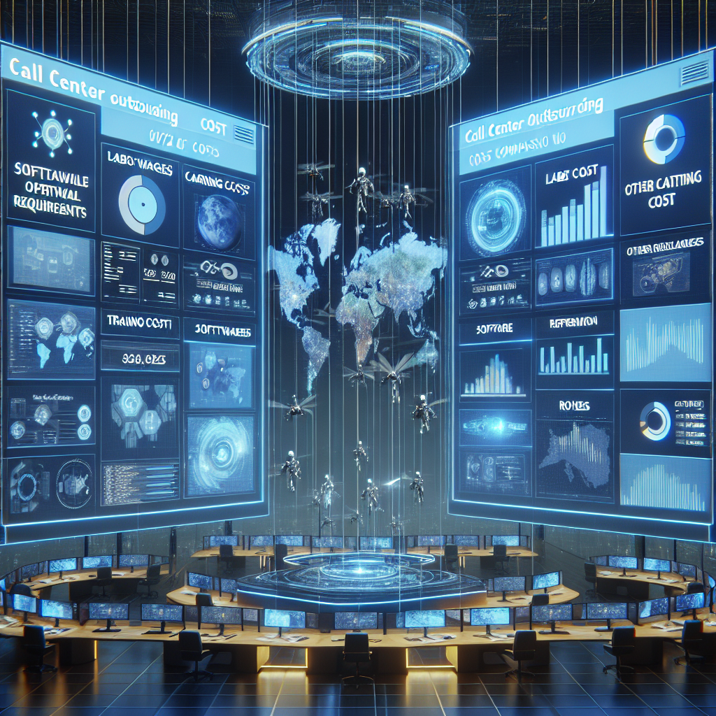 Call center outsourcing cost comparison