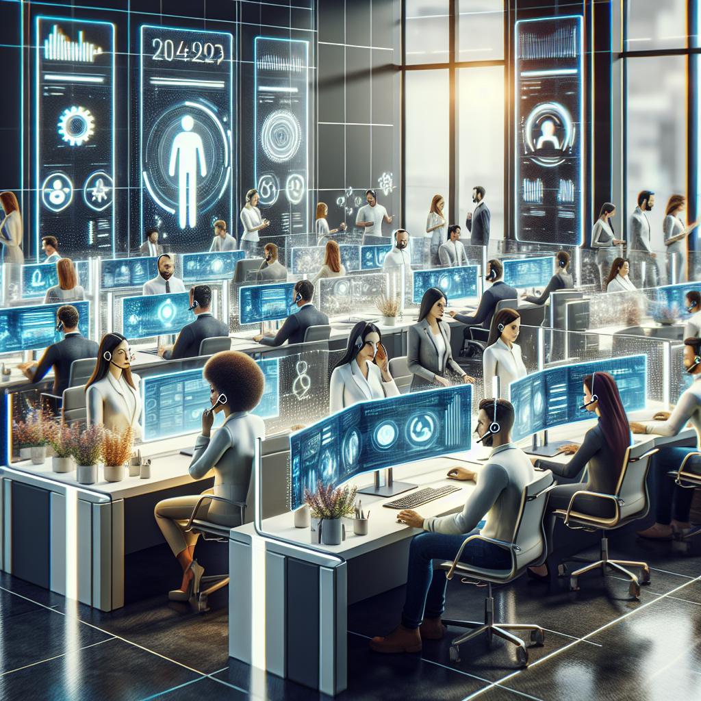 Call center service for small business