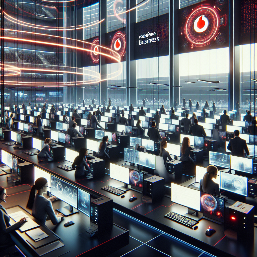 Call center vodafone business