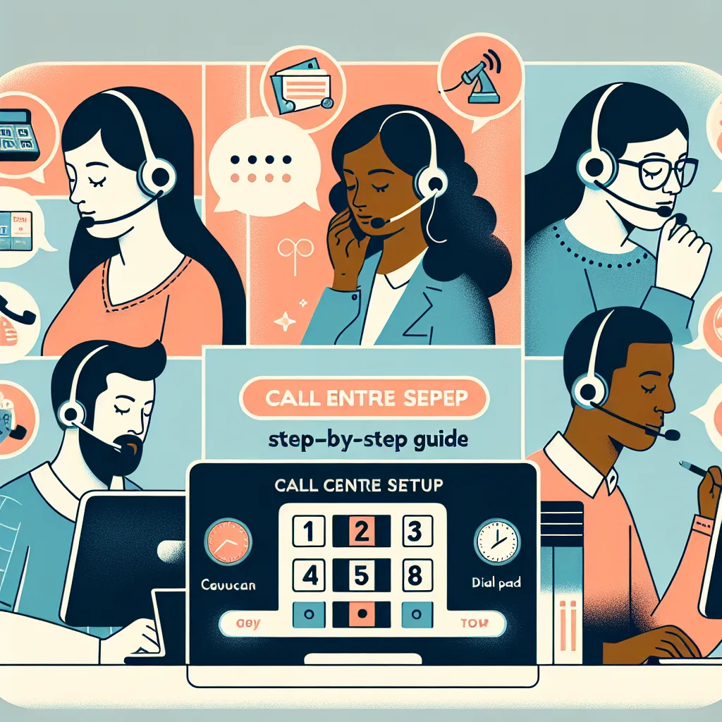 Call centre setup - book a call - step-by-step guide