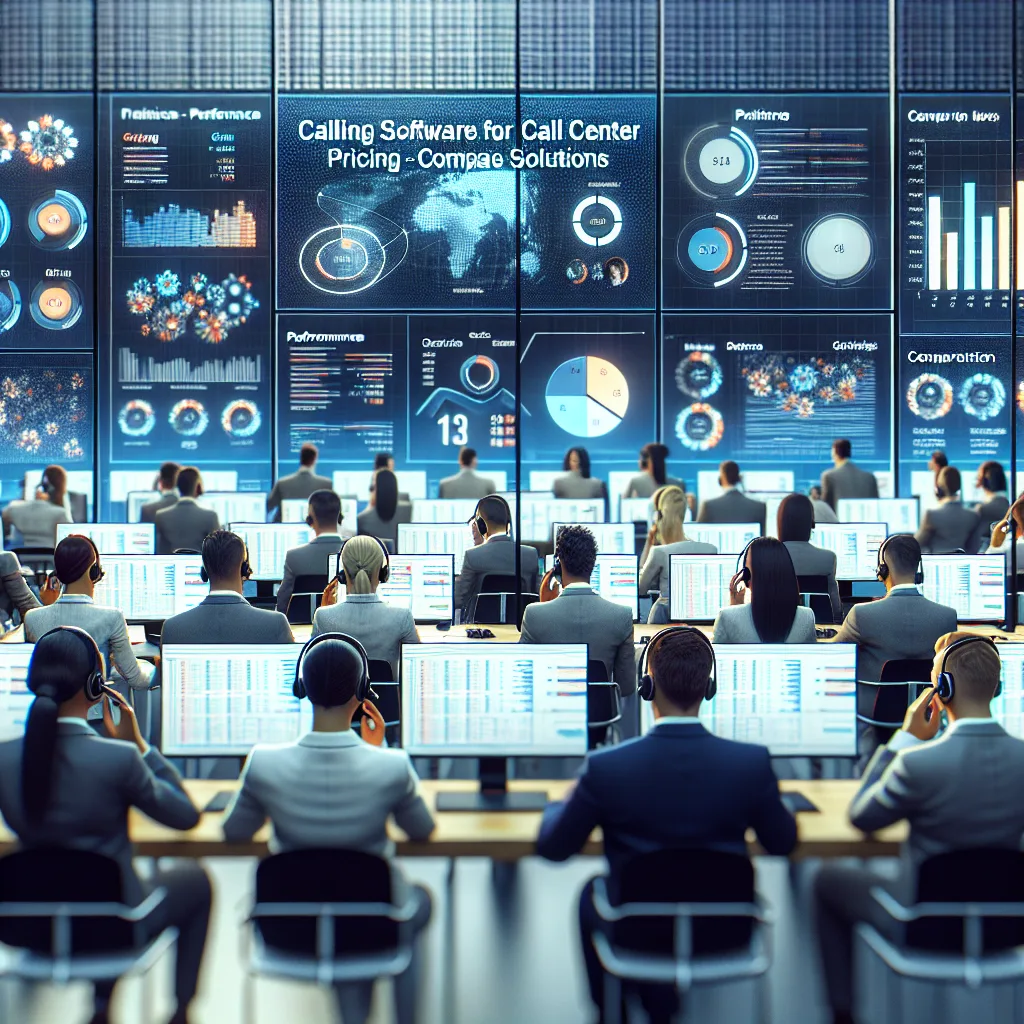 Calling software for call center - pricing - compare solutions