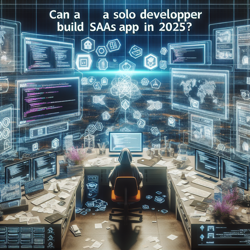 Can a solo developer build a saas app in 2025