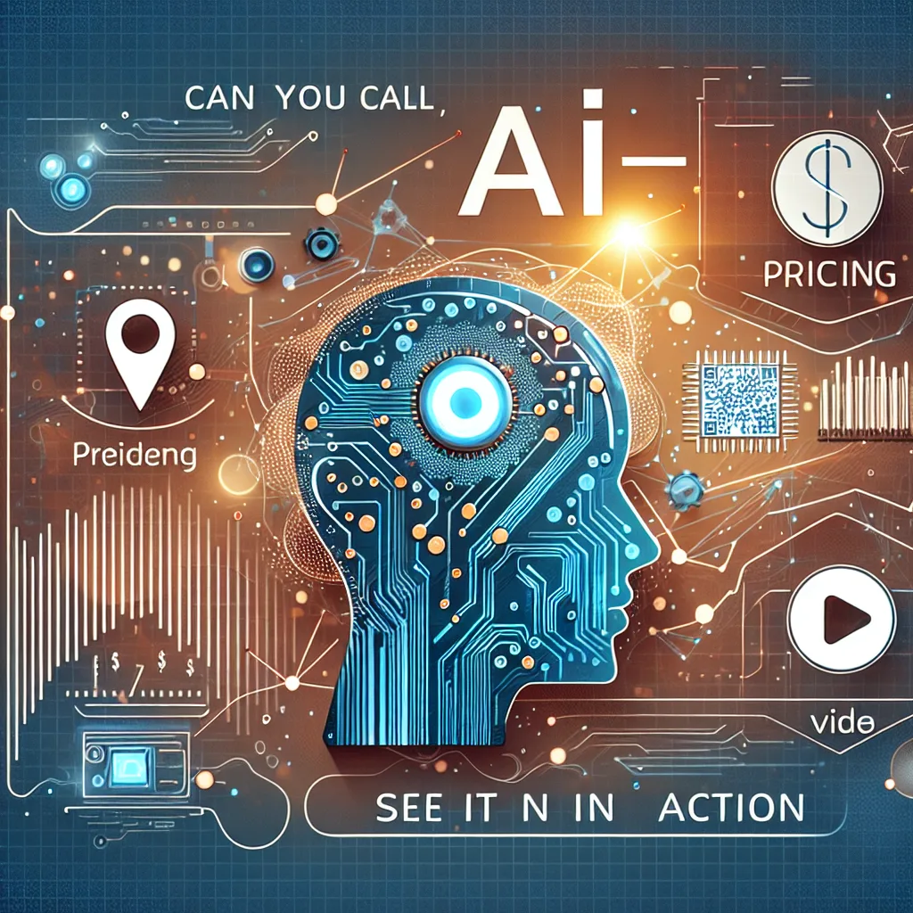 Can you call ai - pricing - see it in action