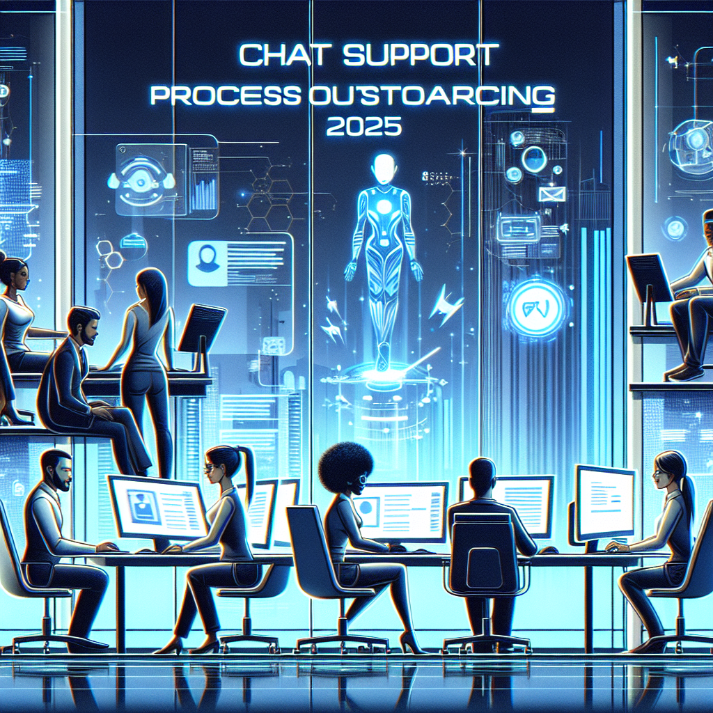 Chat support process outsourcing