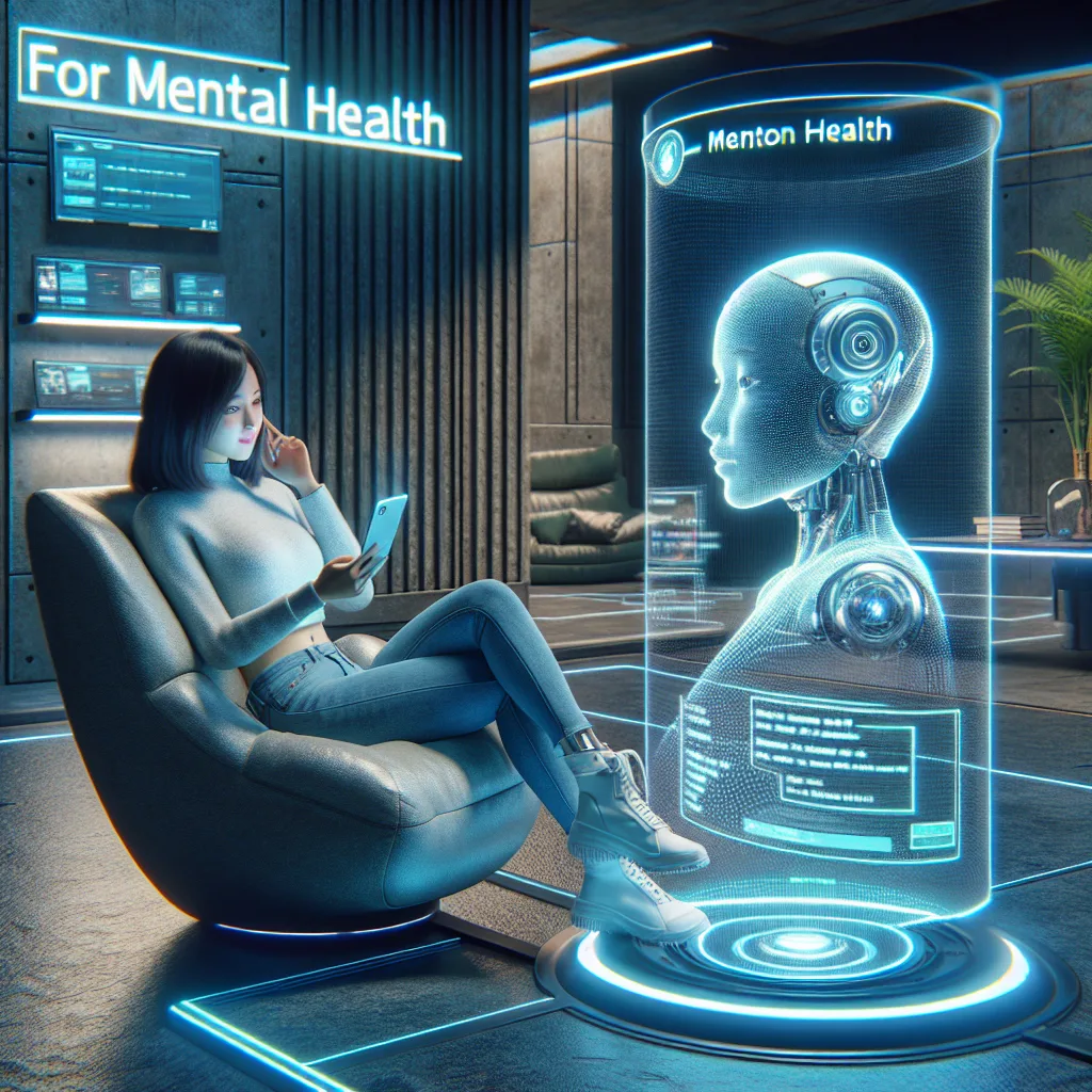 Chatbot for mental health