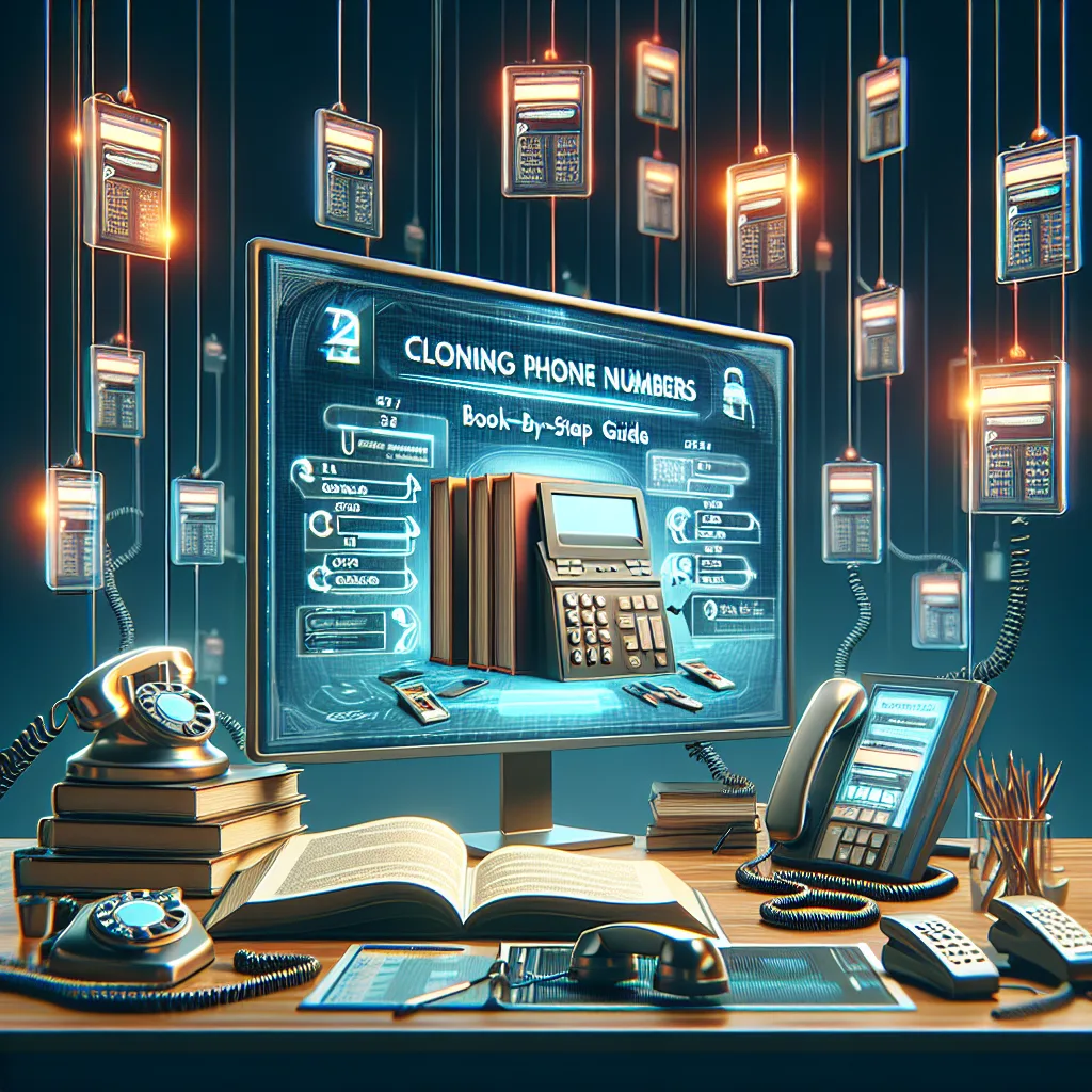 Cloning phone numbers - book a call - step-by-step guide