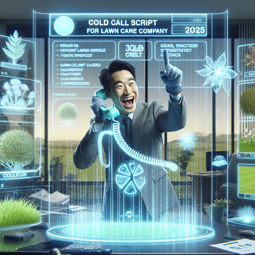 Cold call script for lawn care company