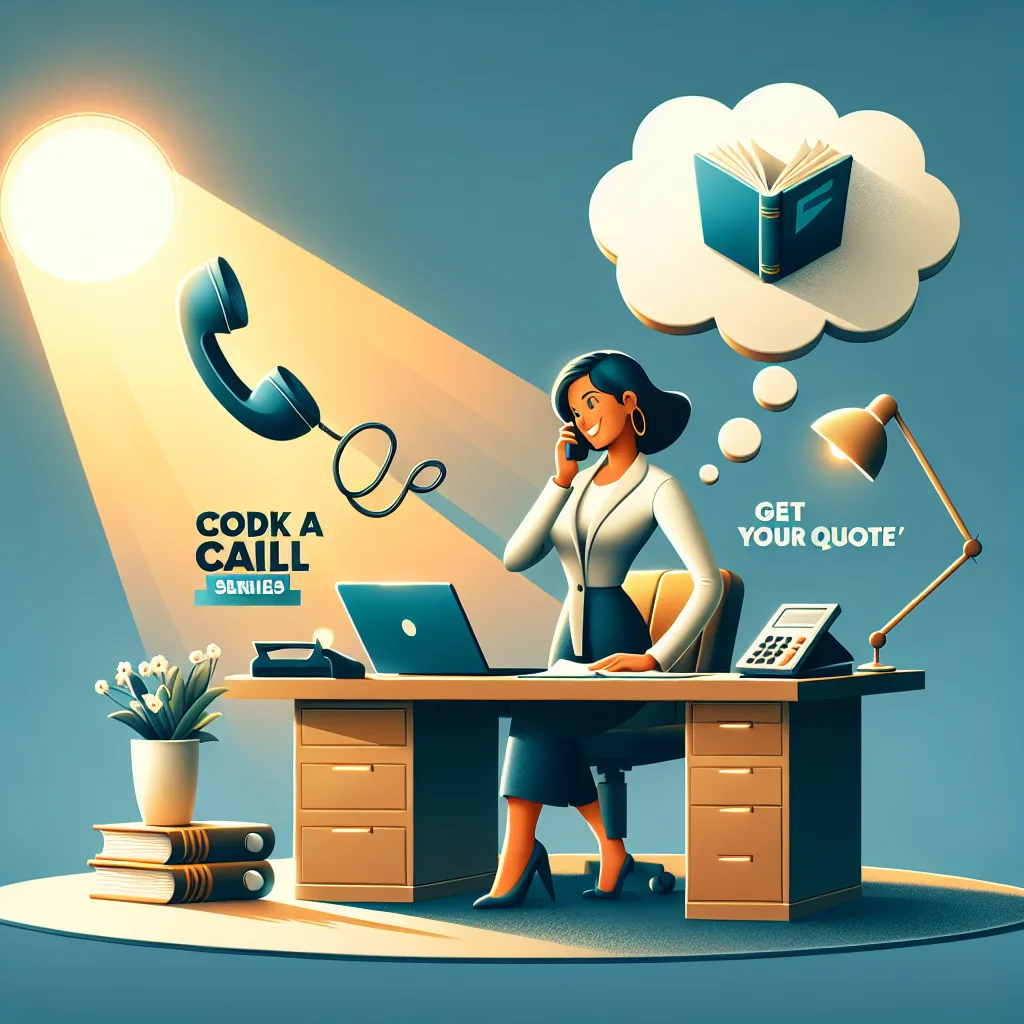 Cold call series - book a call - get your quote