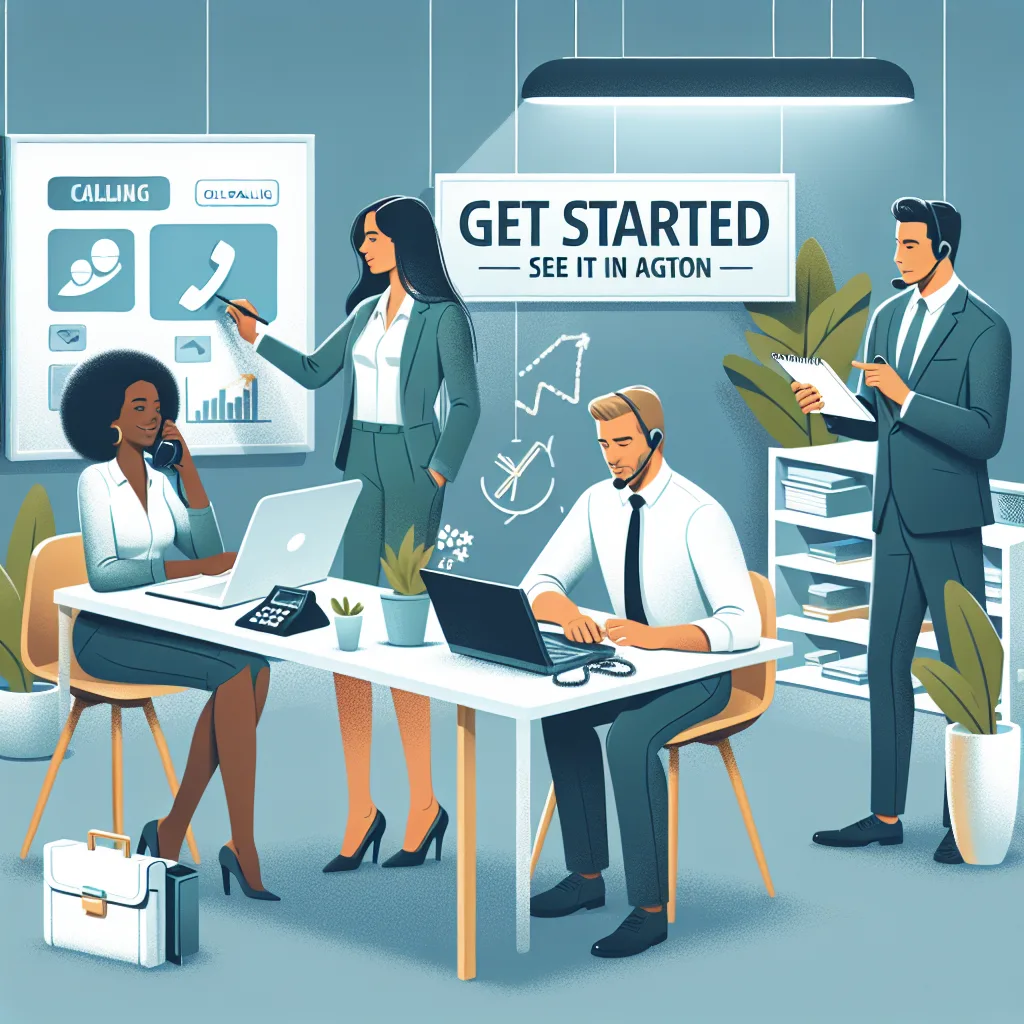 Cold calling agencies - get started - see it in action