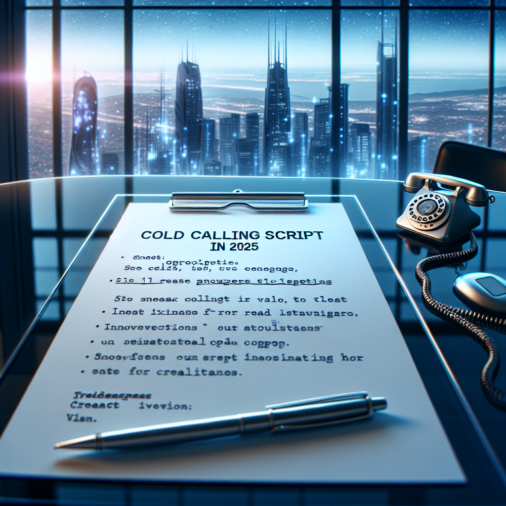 Cold calling script for real estate leads