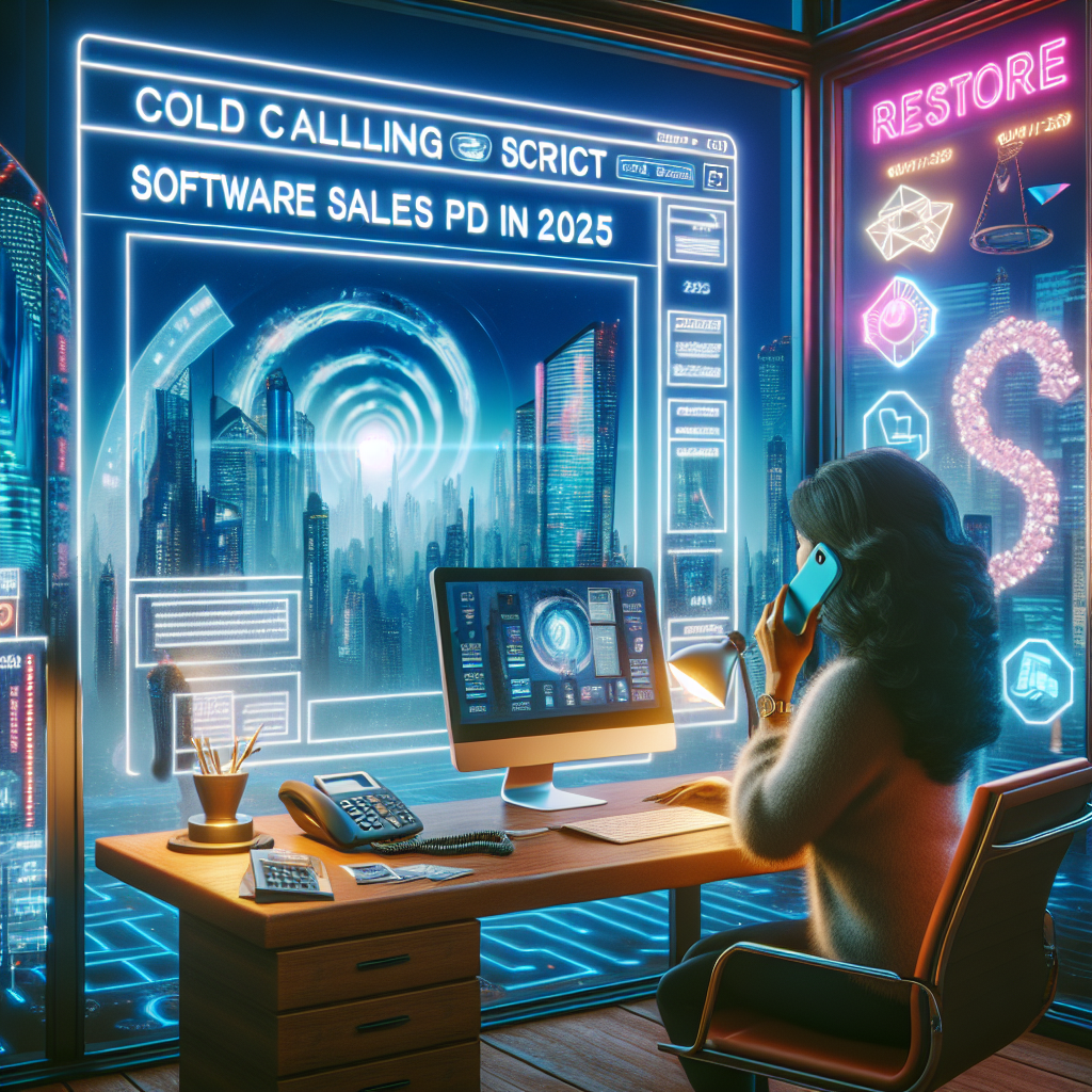 Cold calling script for software sales pdf