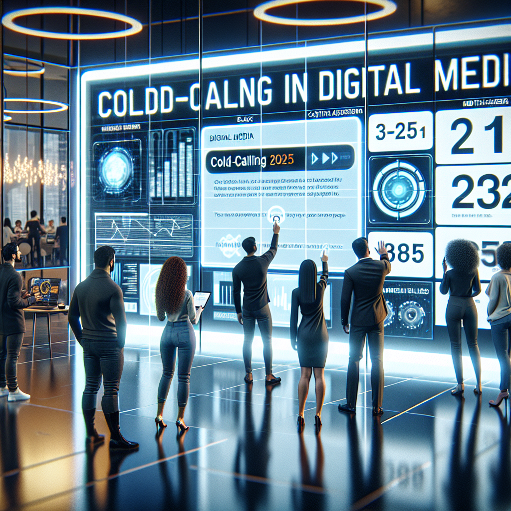 Cold calling scripts for digital media
