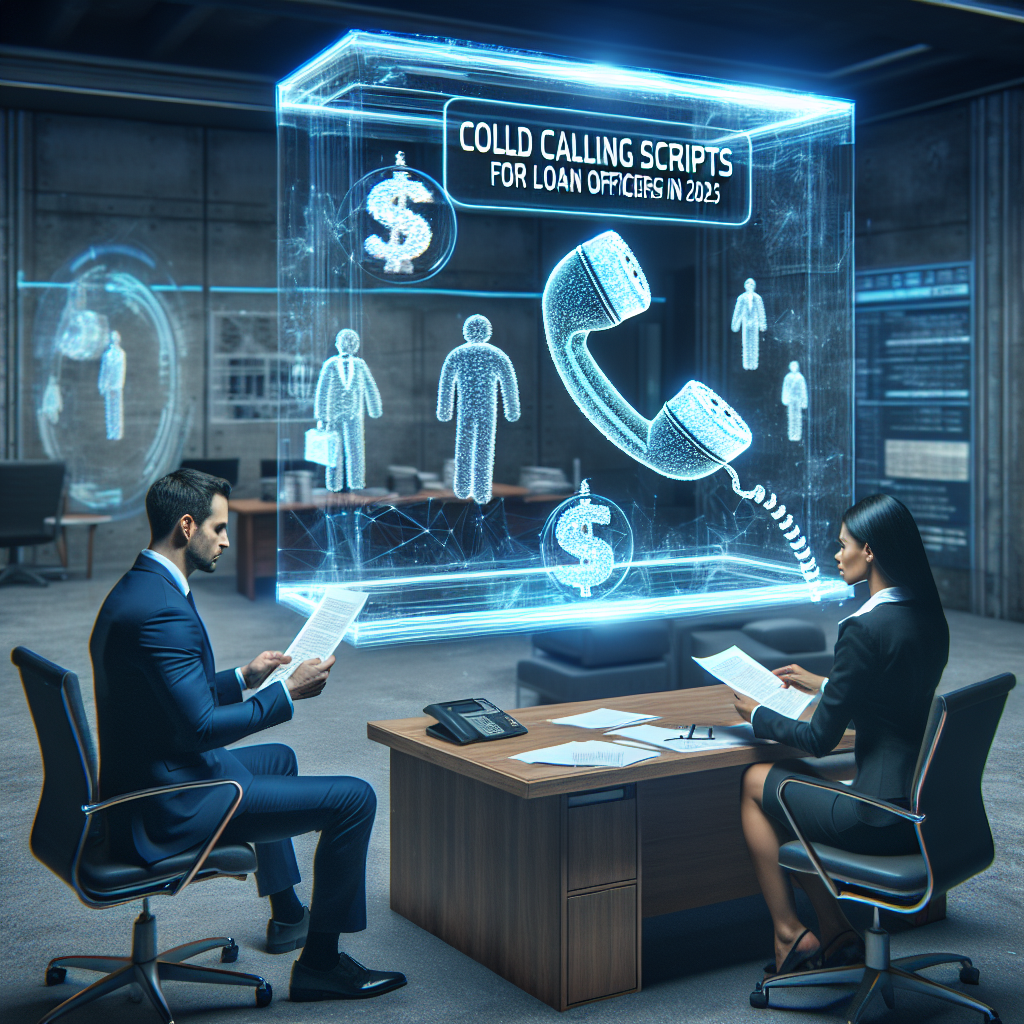 Cold calling scripts for loan officers