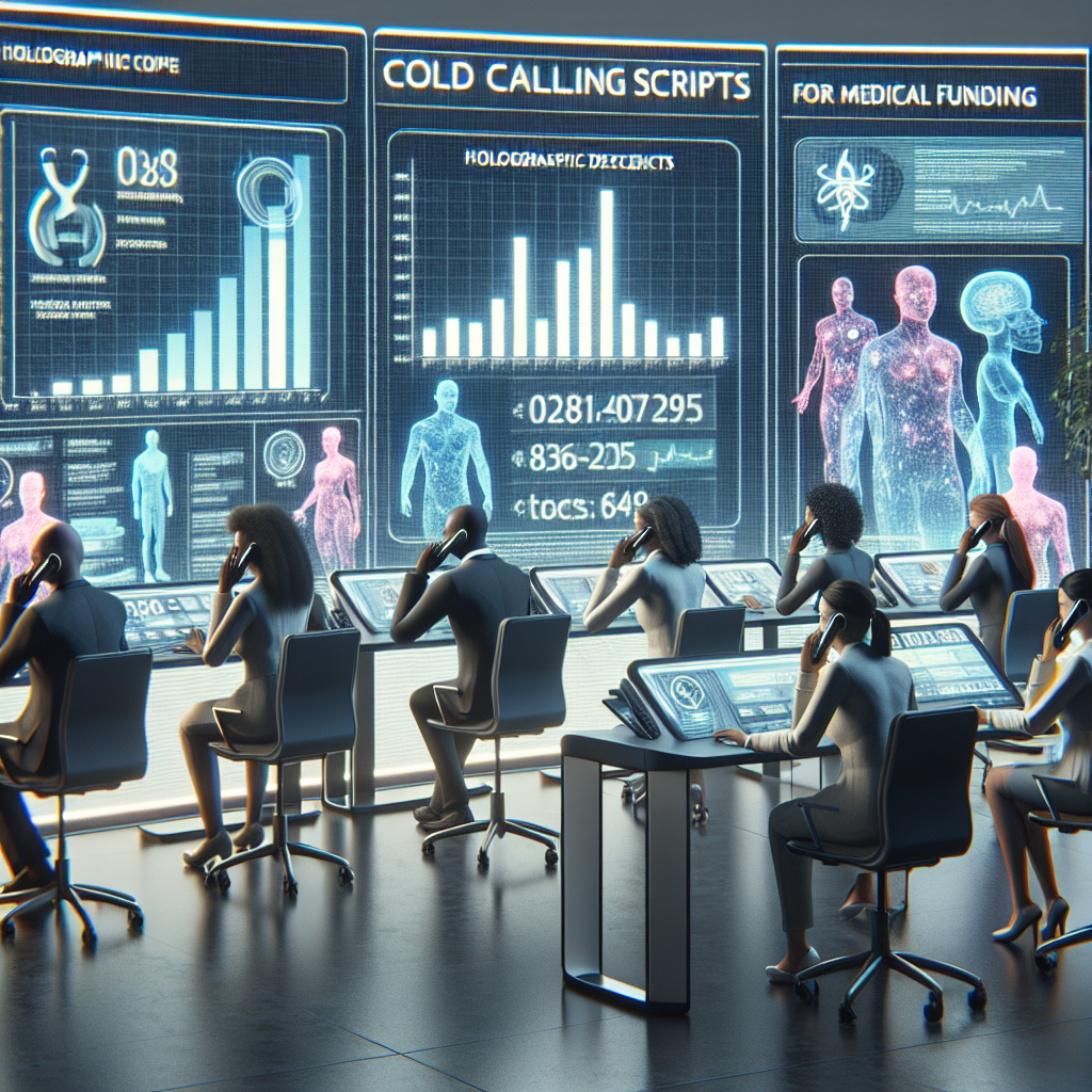 Cold calling scripts for medical funding