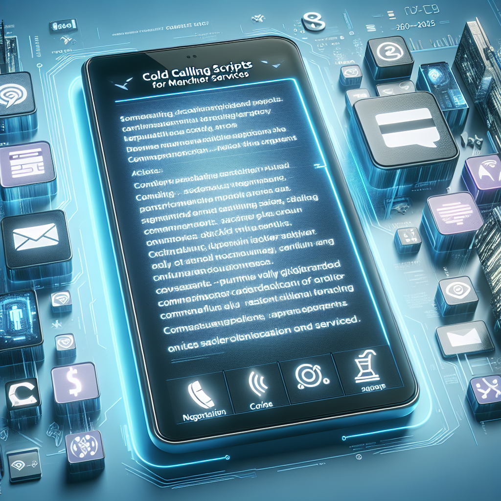 Cold calling scripts for merchant services
