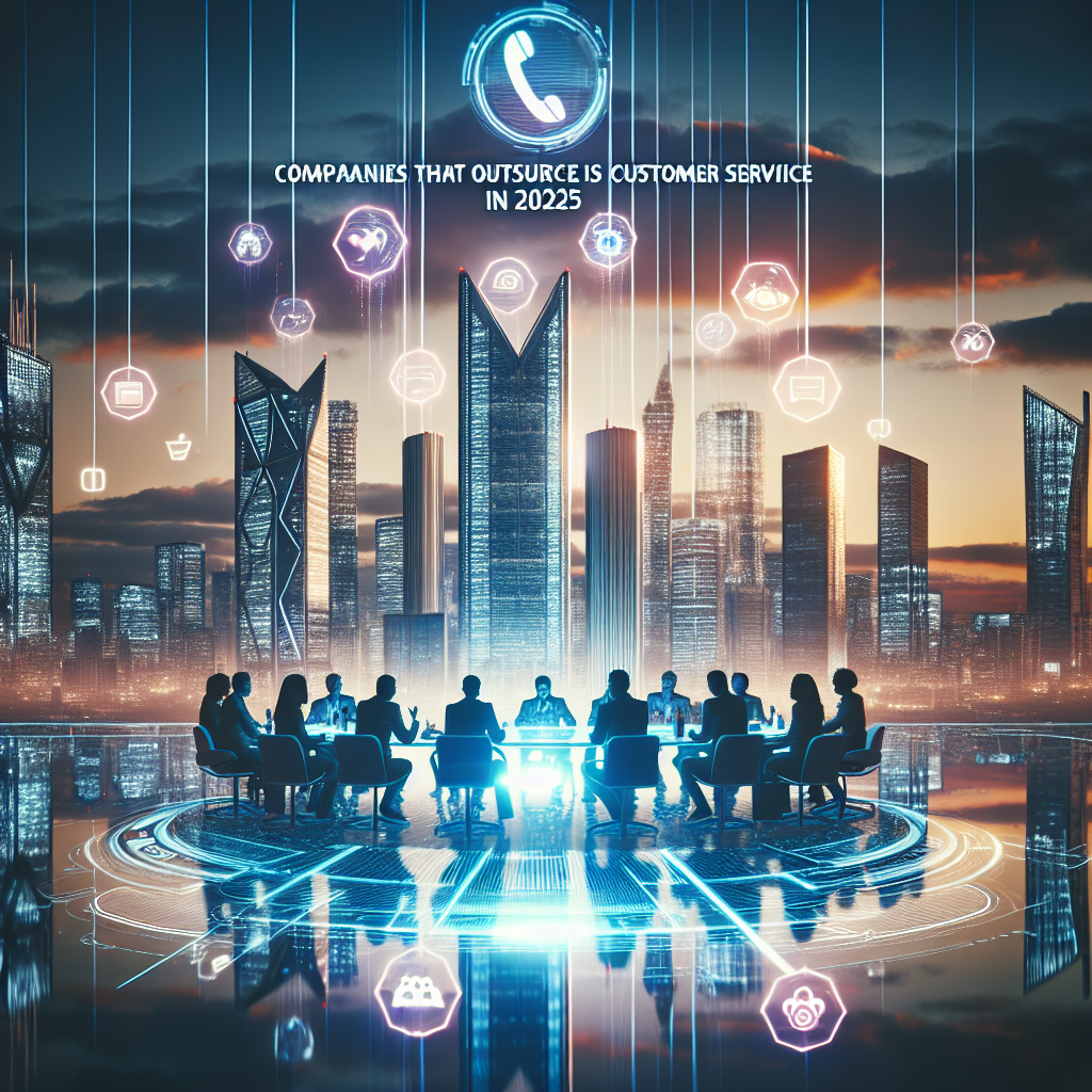 Companies that outsource their customer service