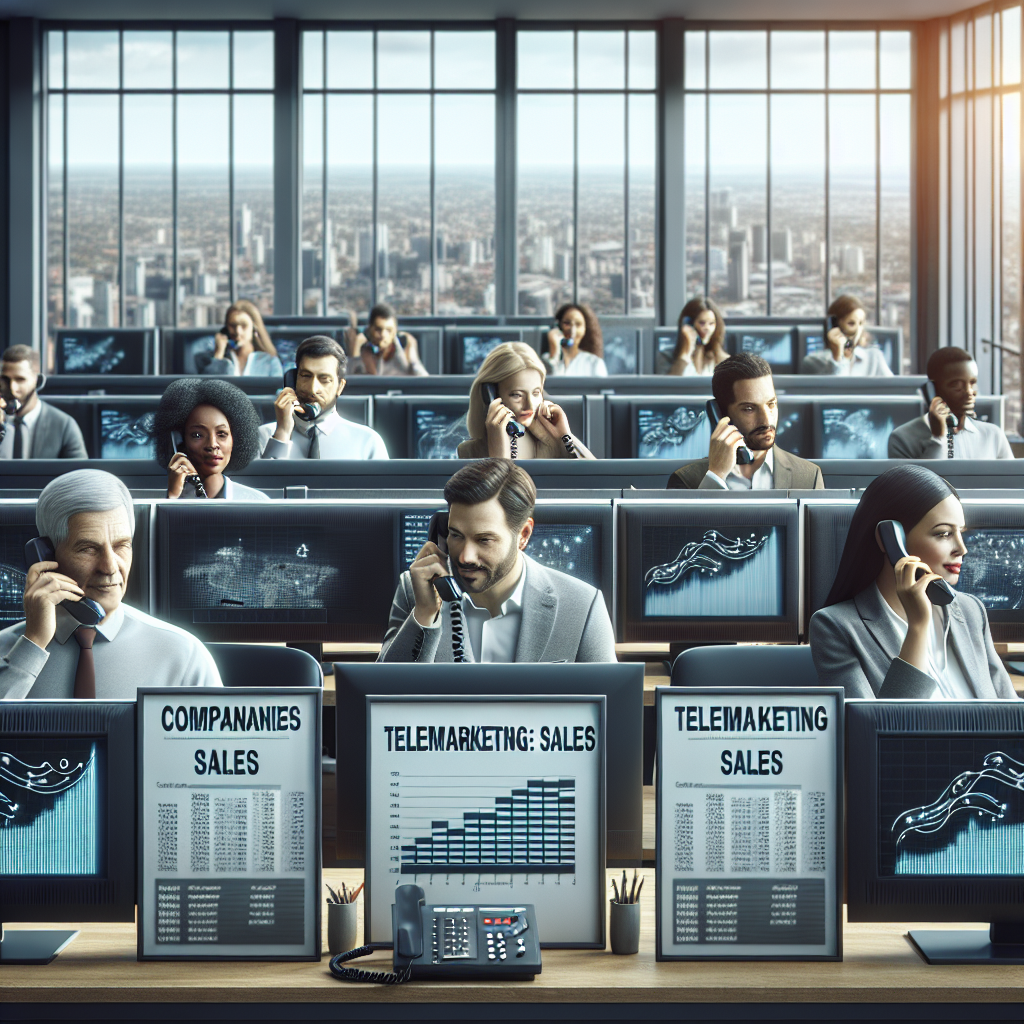 Companies that use telemarketing