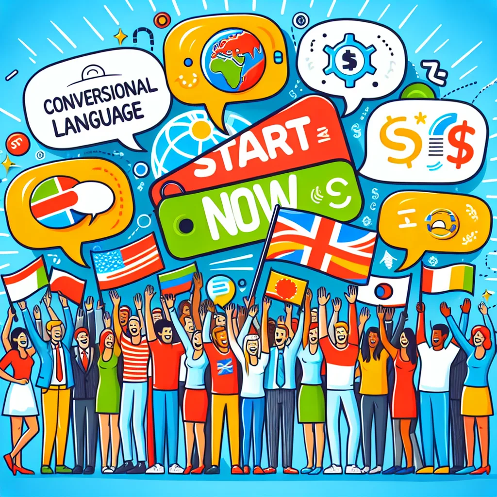 Conversational language - pricing - start now