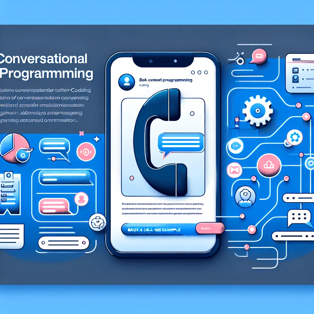 Conversational programming - book a call - see real examples - Callin