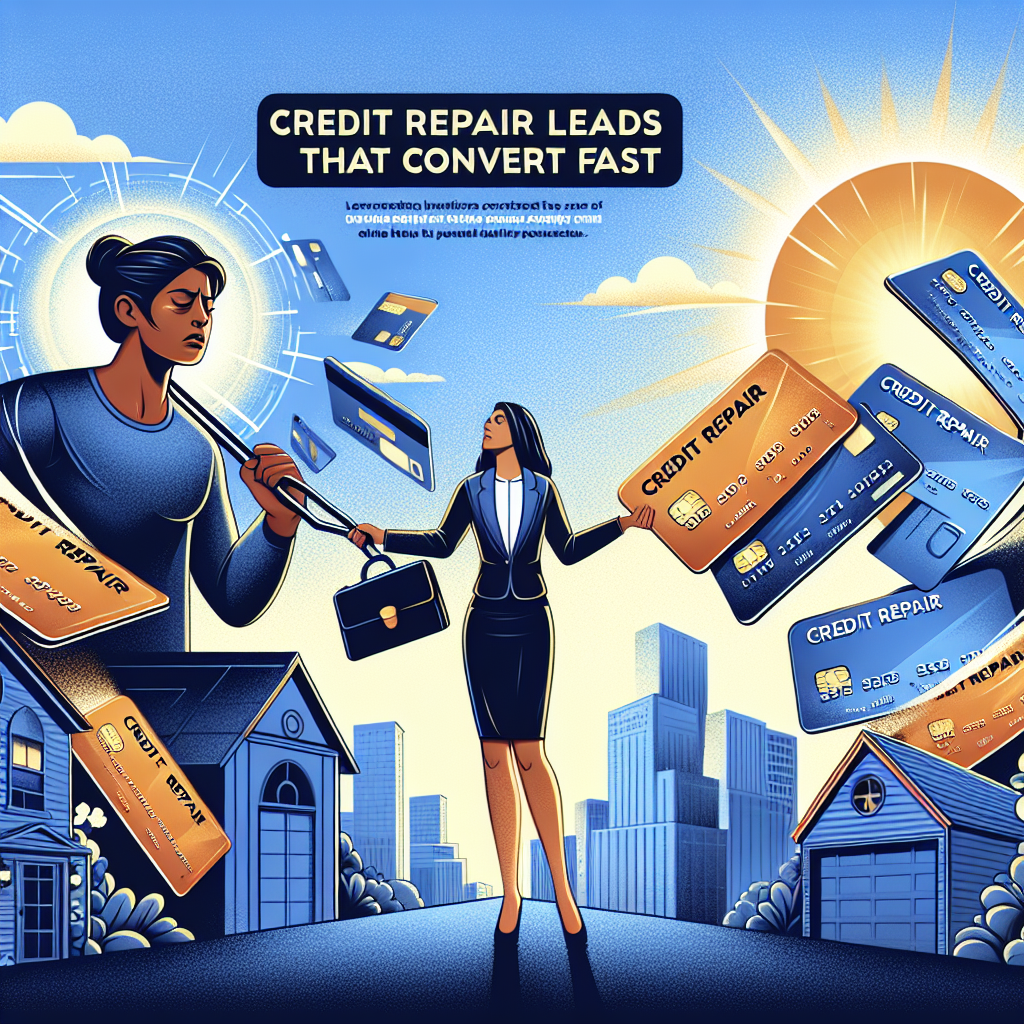 Credit Repair Leads That Convert Fast