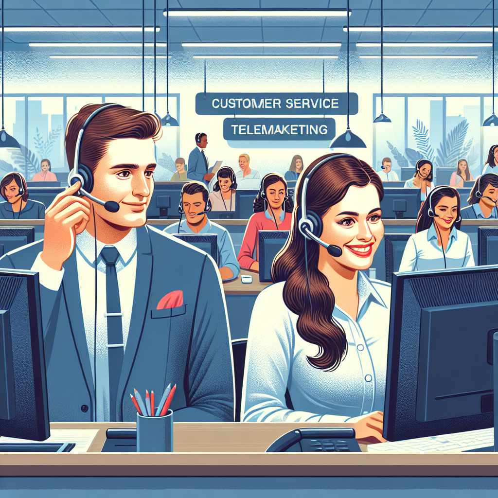 Customer service telemarketing job description
