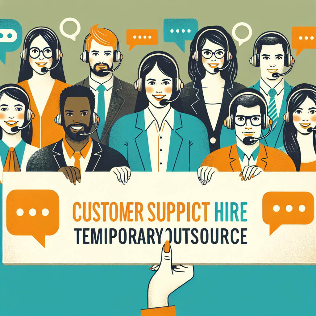 Customer support hire temporary outsource
