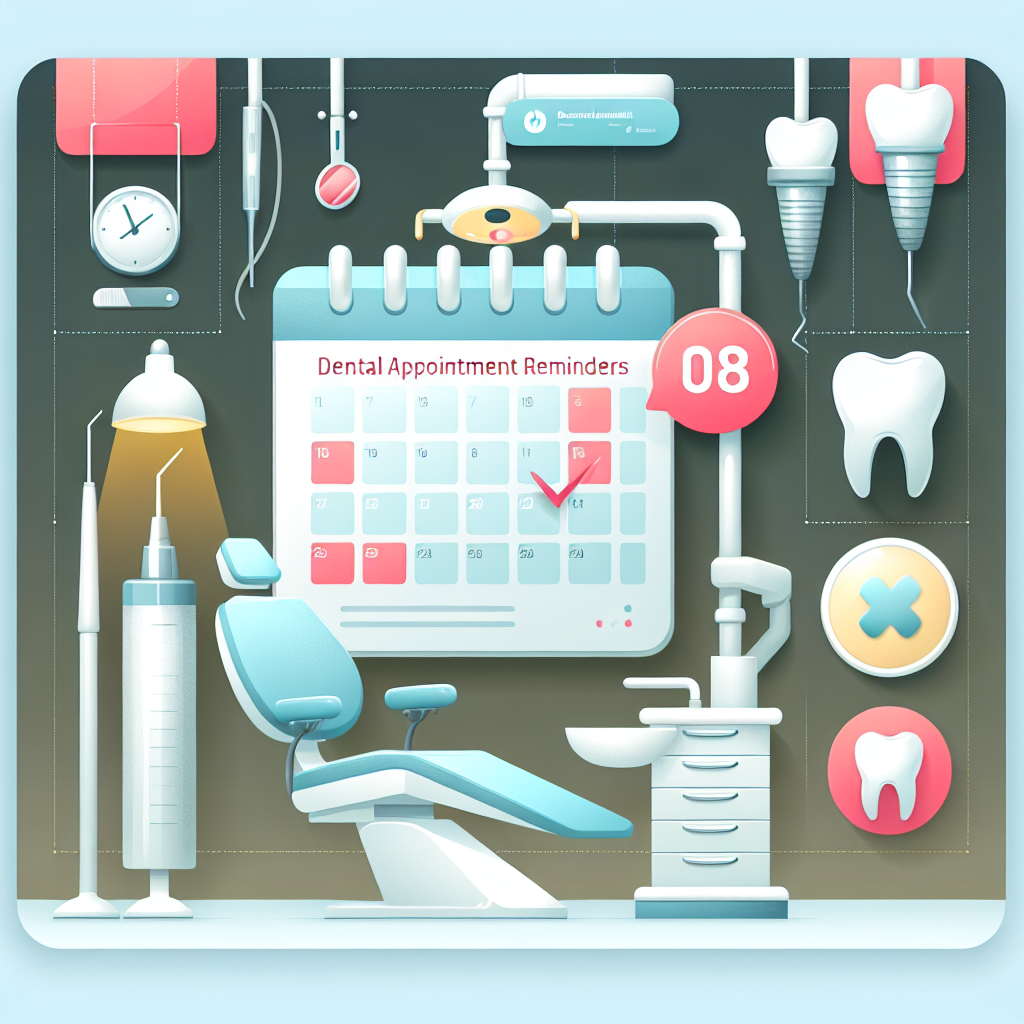 Dental appointment reminders