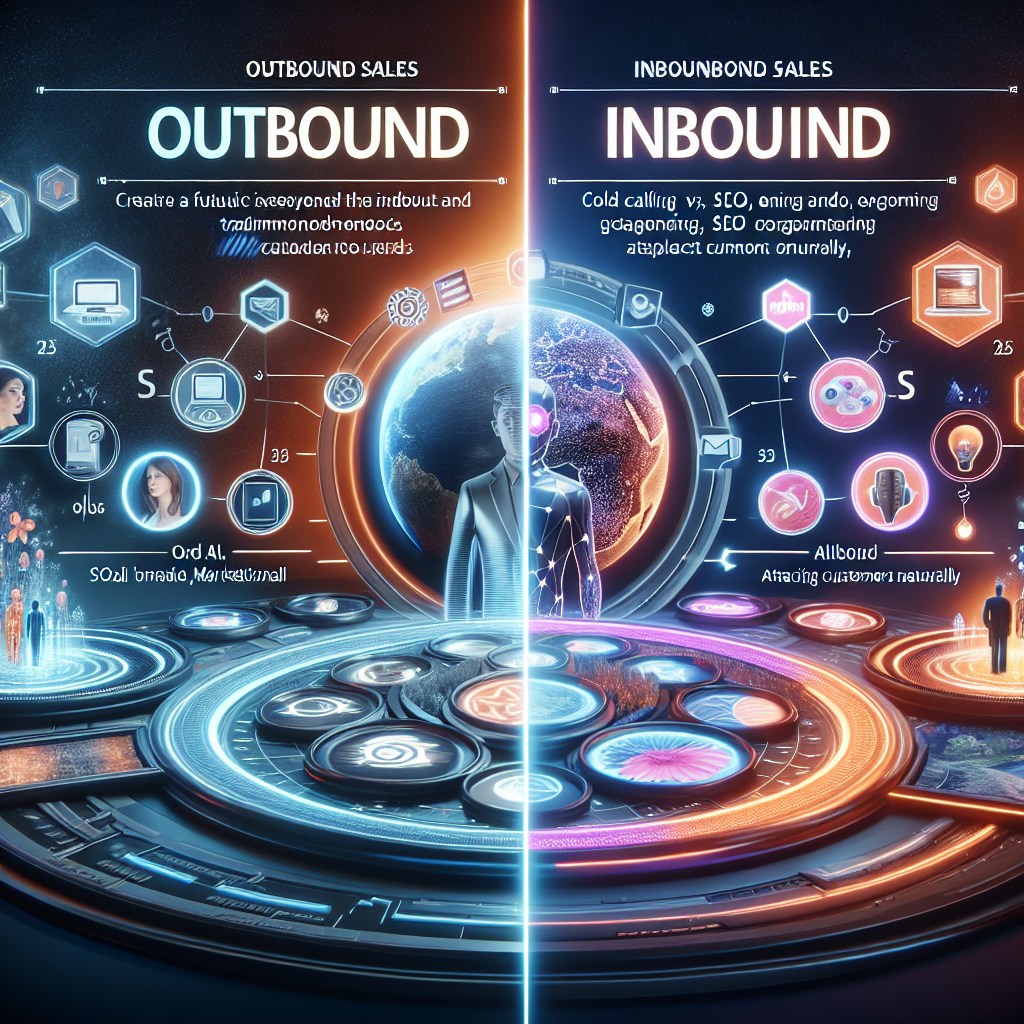 Difference between outbound and inbound sales