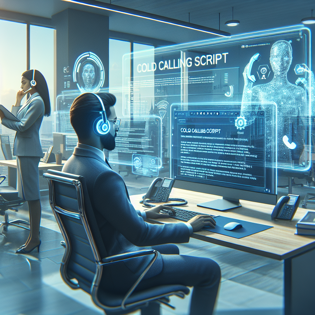 Do you get a script for cold calling