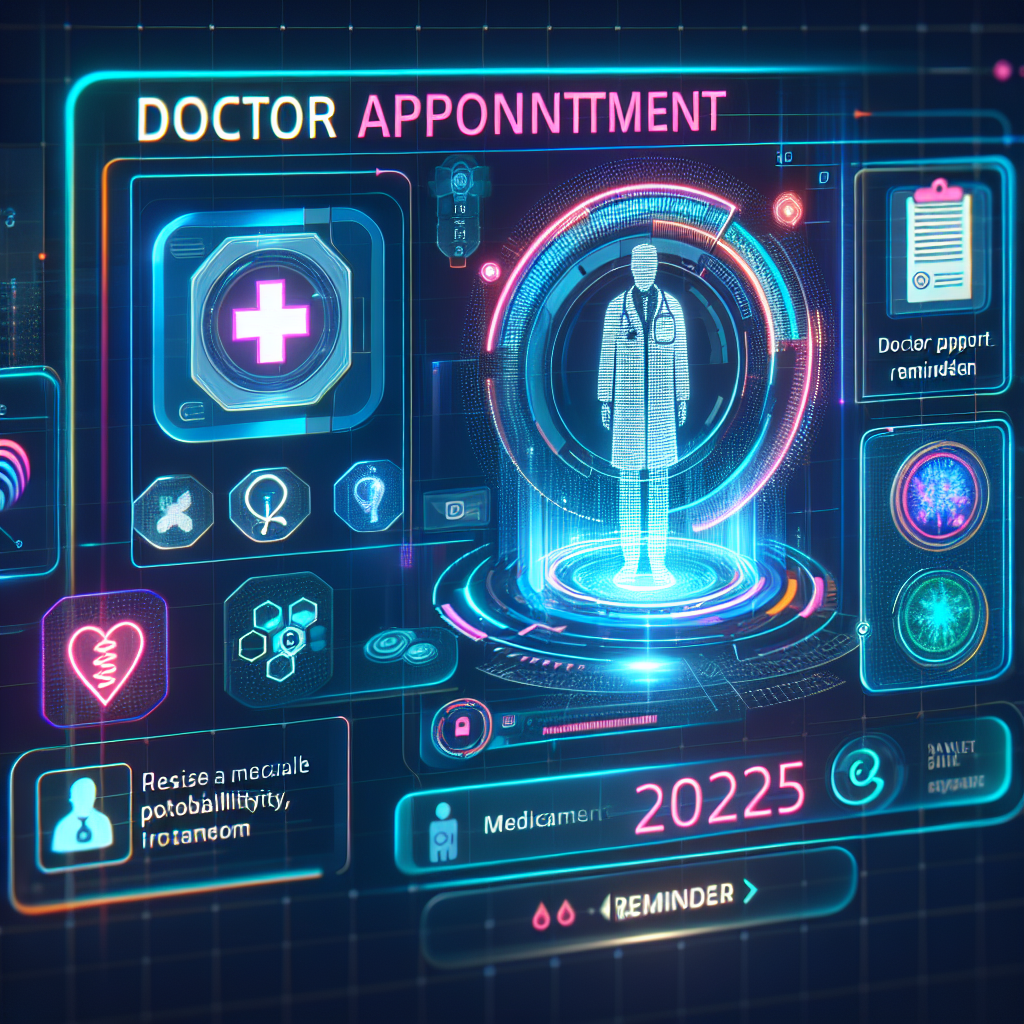 Doctor appointment reminder template in 2025