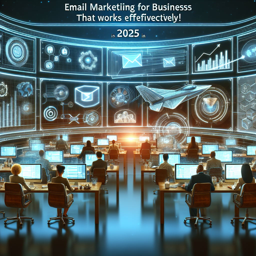 Email marketing strategies for business