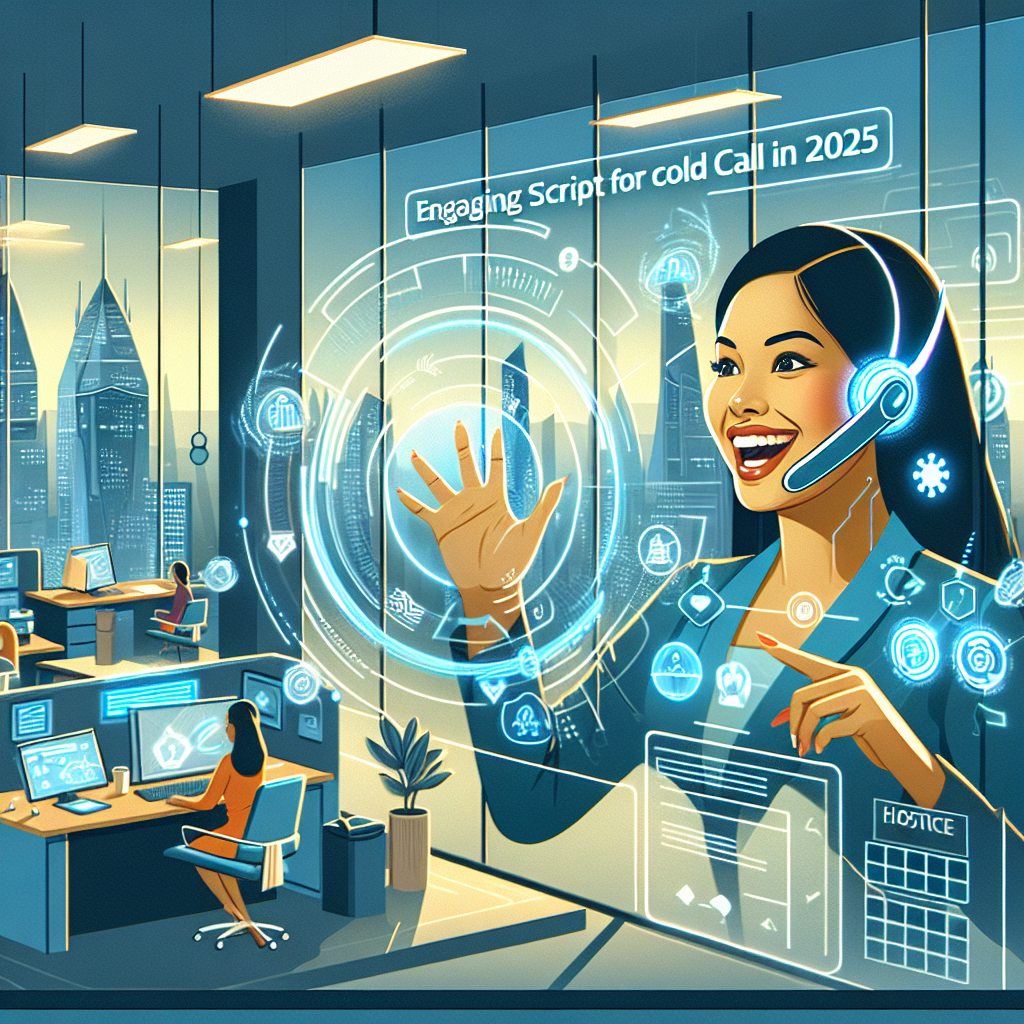 Engaging script for cold calls