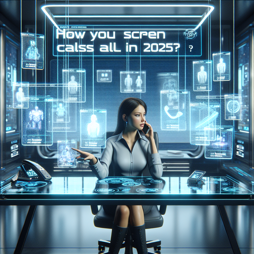 How do you screen calls