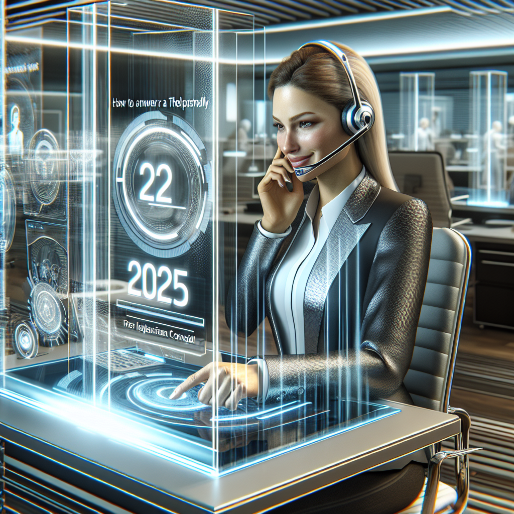 How to answer a telephone professionally