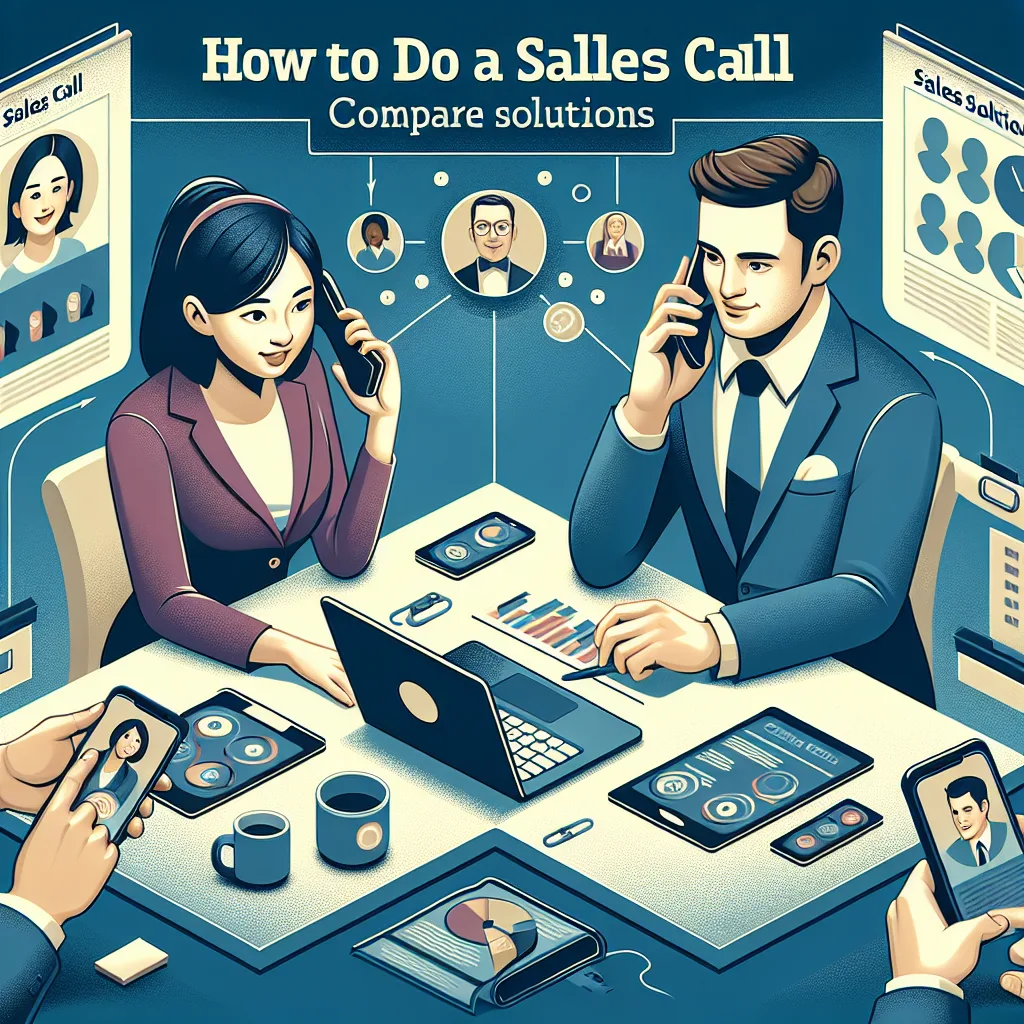 How to do a sales call - guide - compare solutions