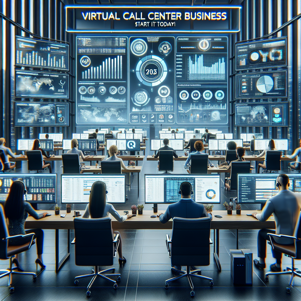 How to start a virtual call center business