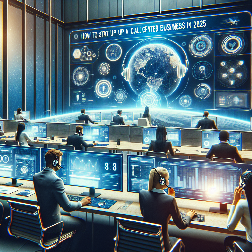 How to start up a call center business
