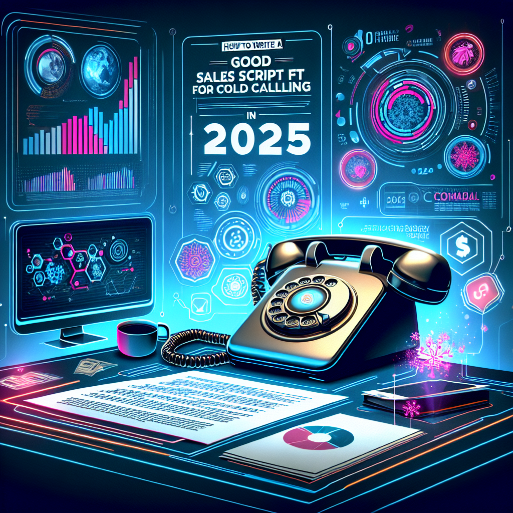 How to write a good sales script for cold calling