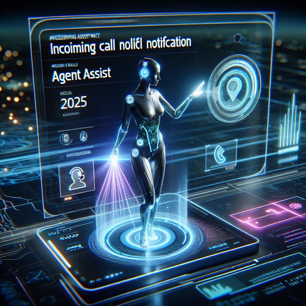 Incoming Call Notification Agent Assist