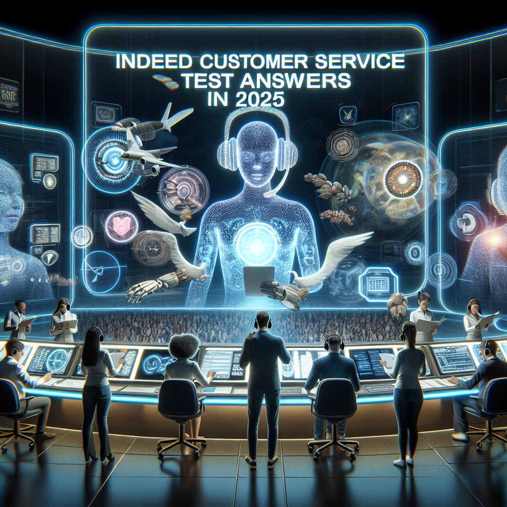 Indeed customer service test answers