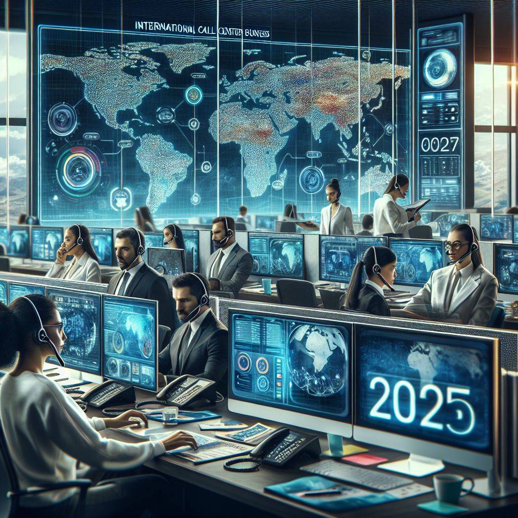 International call center business in 2025