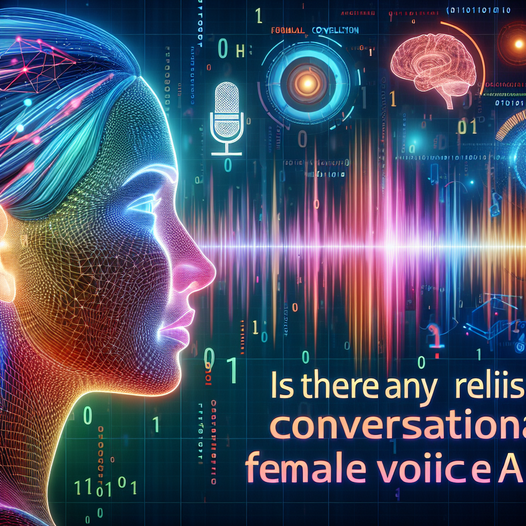 Is There Any Realistic Conversational Female Voice AI
