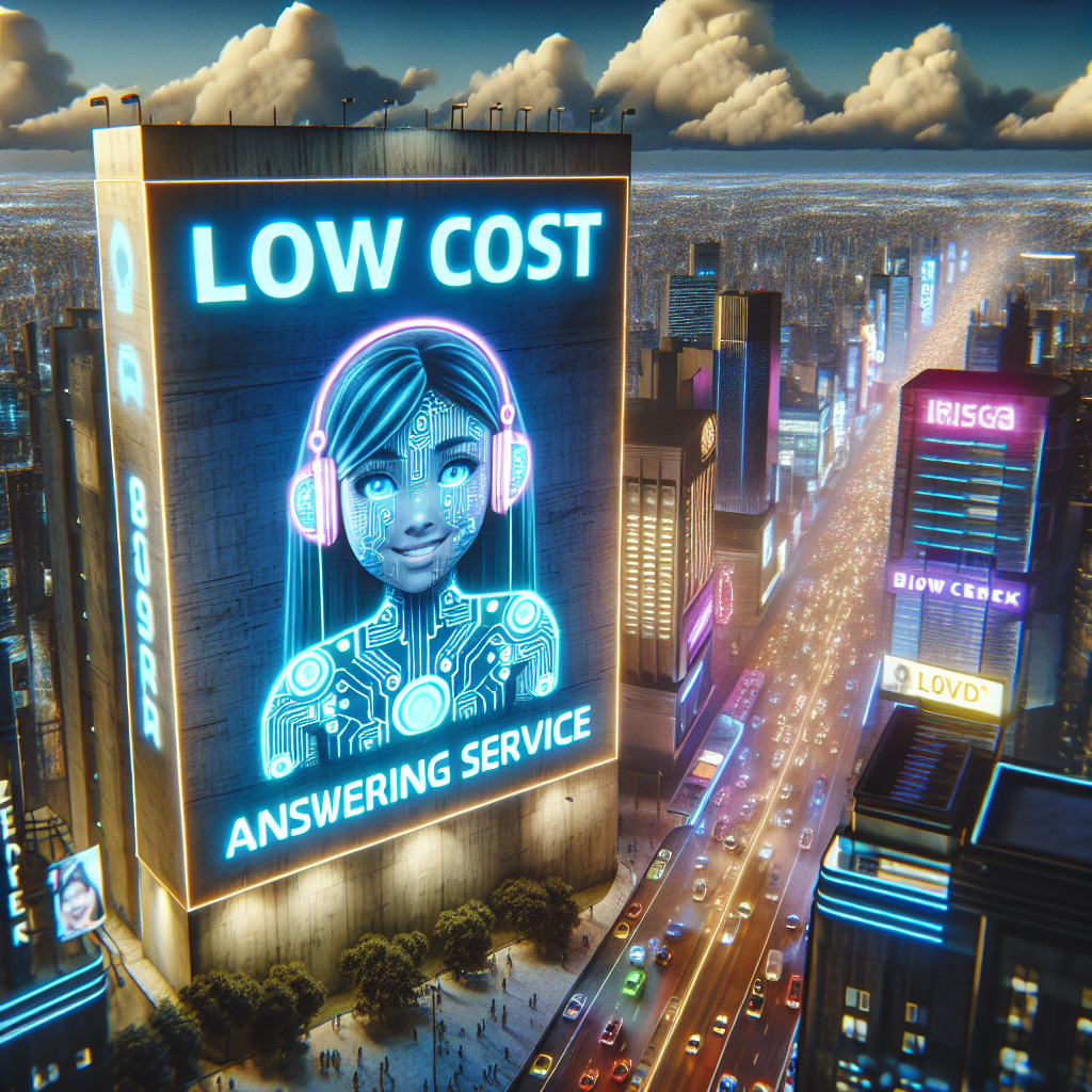 Low cost answering service