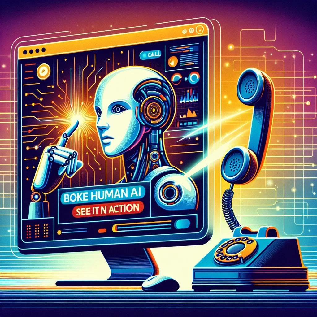 Make human ai - book a call - see it in action