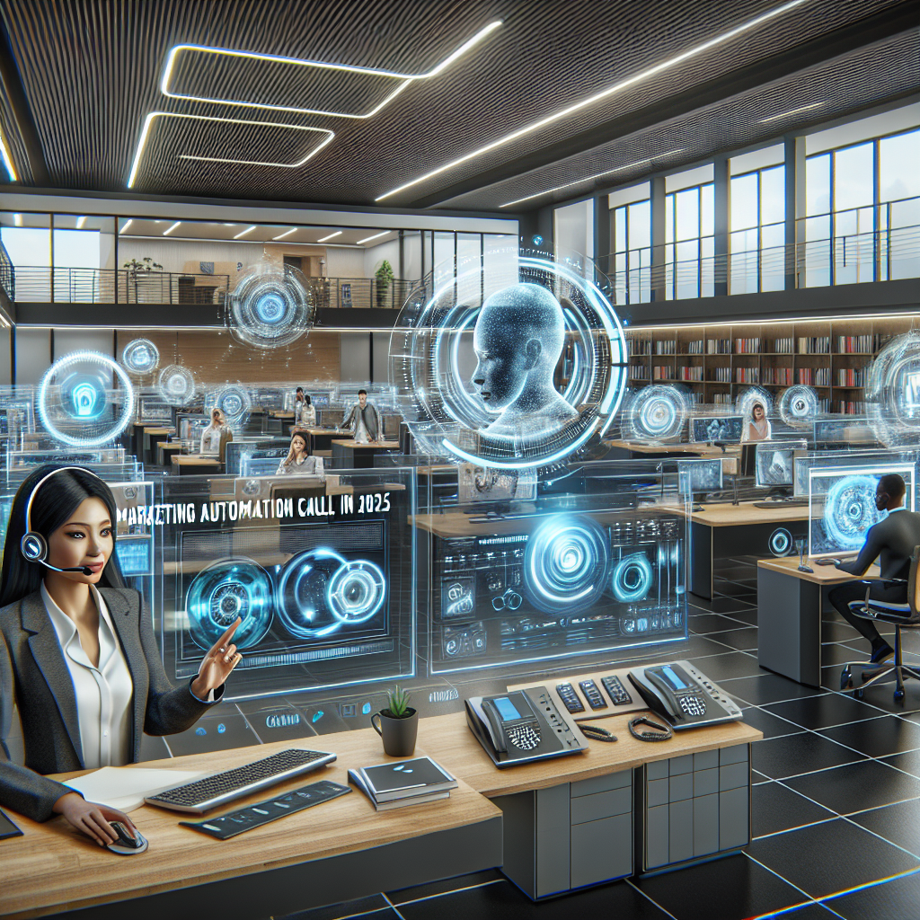 Marketing automation call center